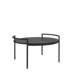 Capulus Sofabord Ø 90 cm Black
