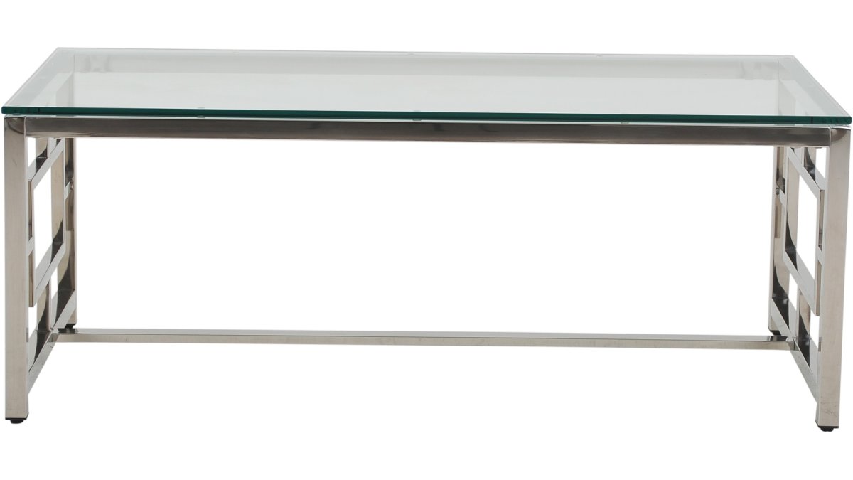 Patricia sofabord, glass/krom - Image 3