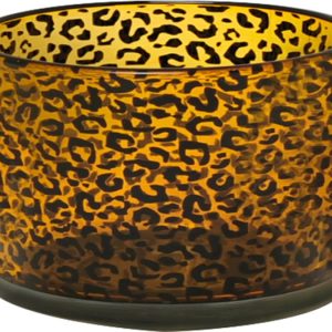 Tyson telysholder, leopard