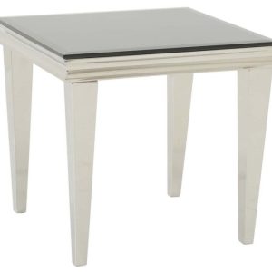 Genova lampebord, glass/aluminium