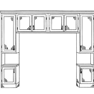 Trend garderobe rundt seng