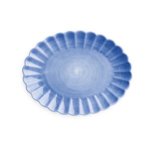 Mateus Oyster serveringsfat 35x30cm light blue