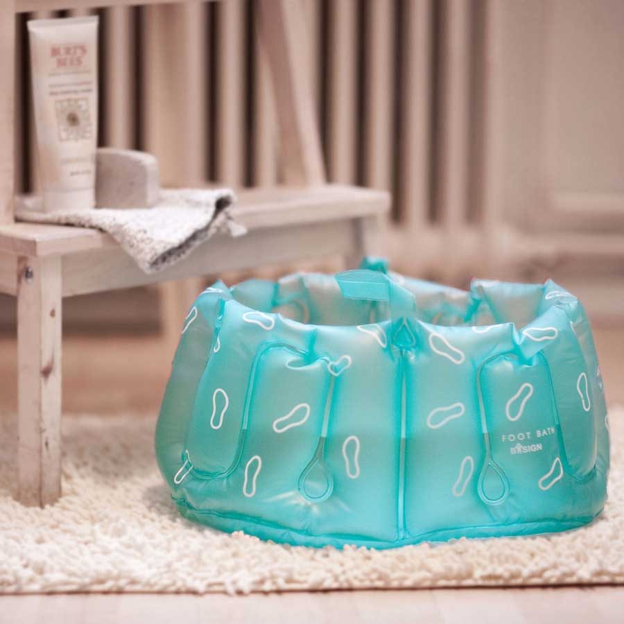 Bosign fotbad oppblåsbart aqua green - Image 3