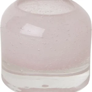 Vinding telysholder 8x7cm rosa