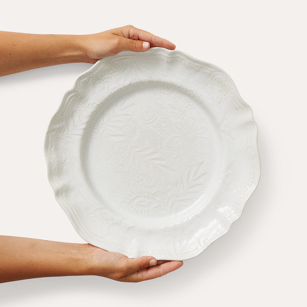 Sthål middagstallerken 28cm white
