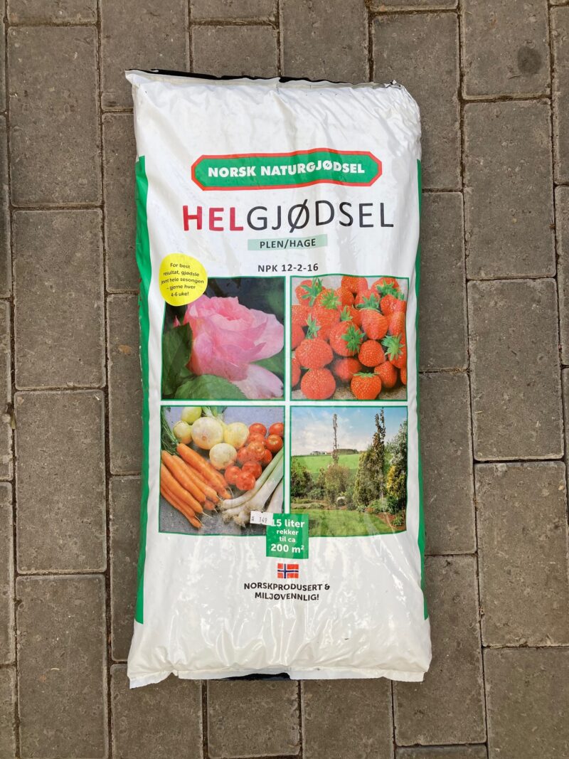 Helgjødsel 15 ltr.