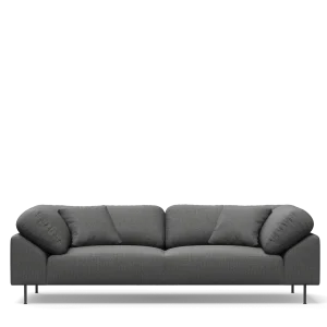 Collar 2.5-seater - Dark grey
