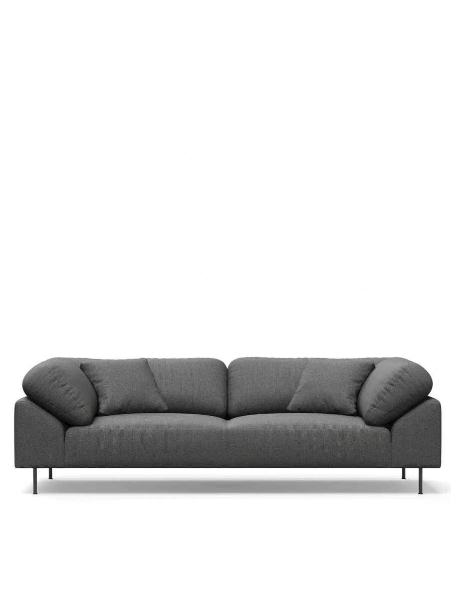 Collar 2.5-seater - Dark grey