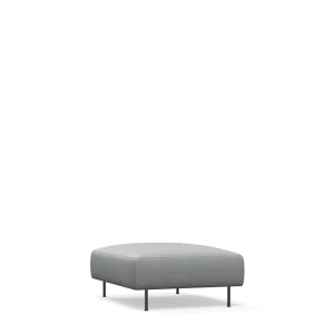 Collar ottoman - Light grey