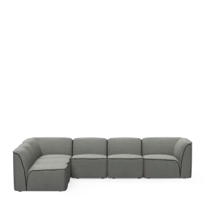 Flora sectional 2 - Dark grey