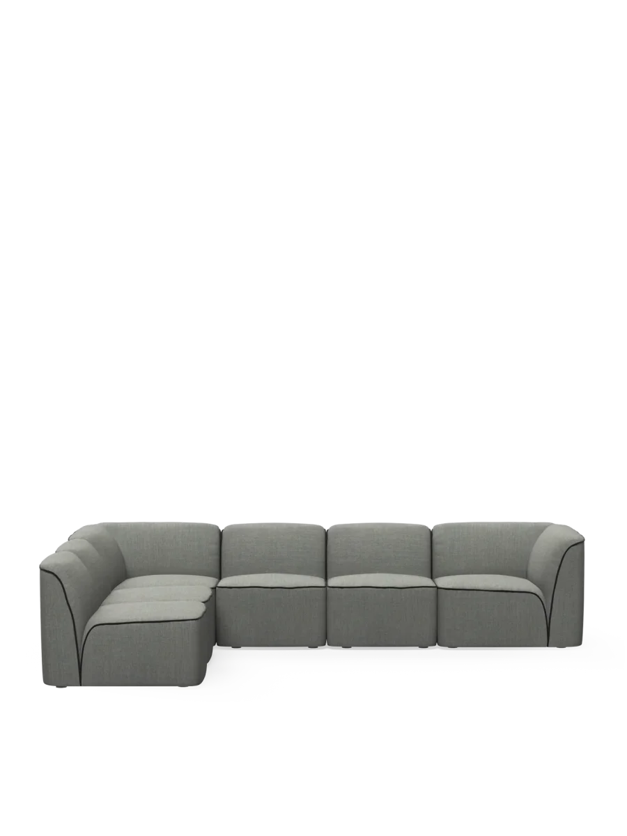 Flora sectional 2 - Dark grey