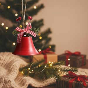 Rød juleklokke