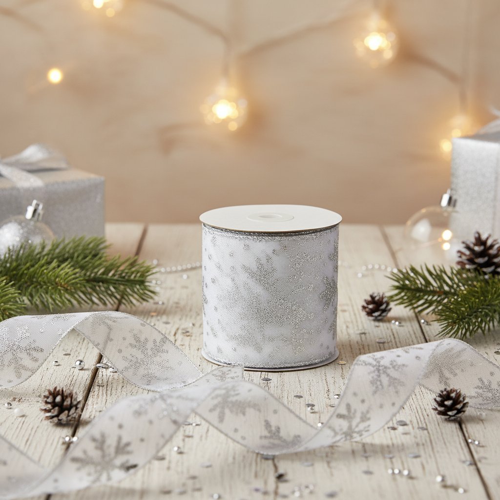 Hvit julebånd